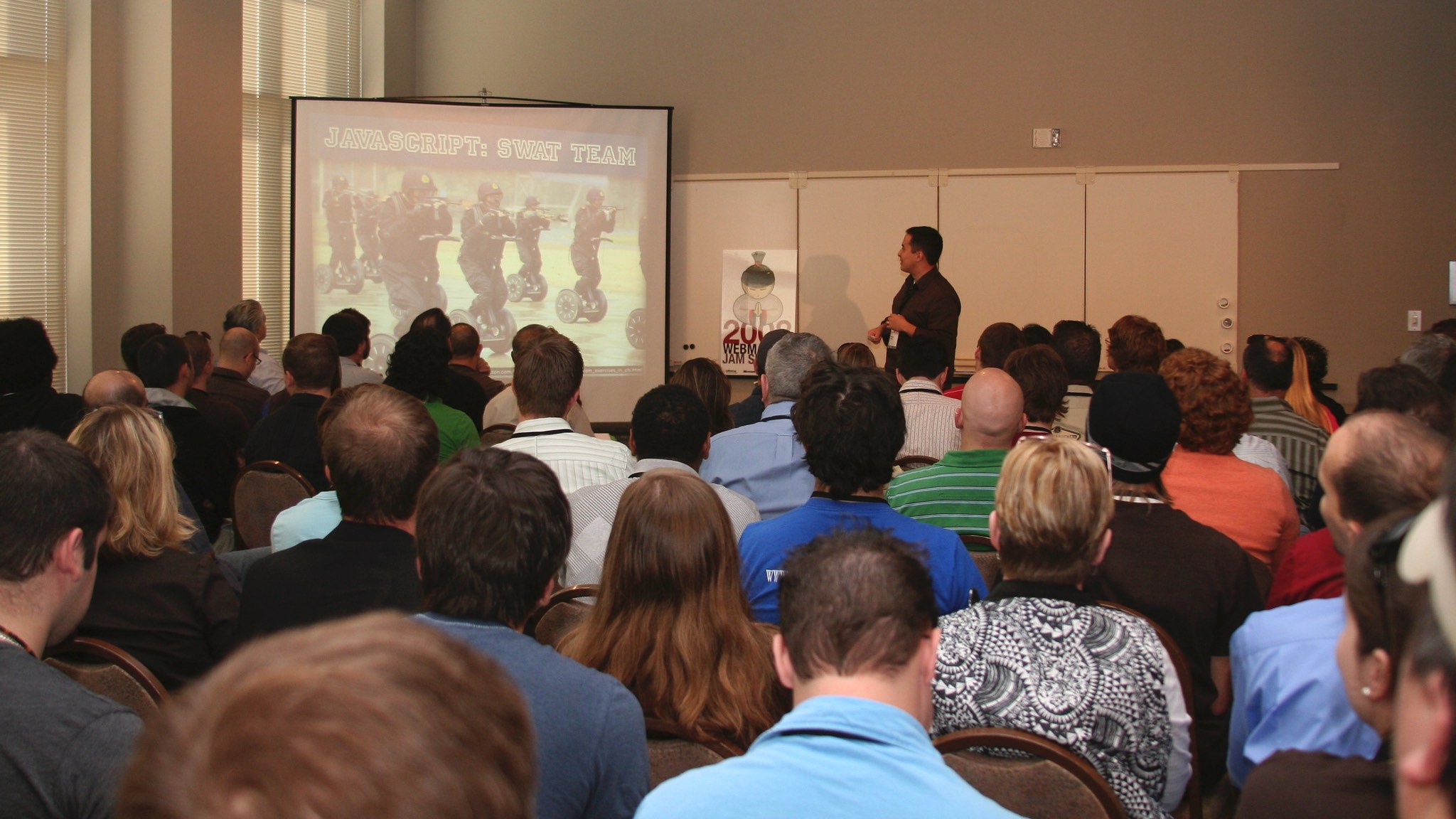 Nathan Smith, speaking to conference attendees